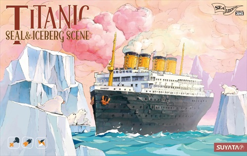 MENG Cartoon SYSL-001 Titanic, Seals and Iceberg