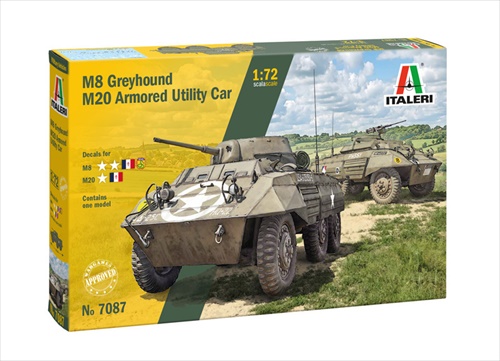 Italeri 7087 1/72 M8 Greyhound /M20