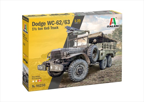 Italeri 96230 1/35 Dodge WC62/63 1.5t 6x6 Truck